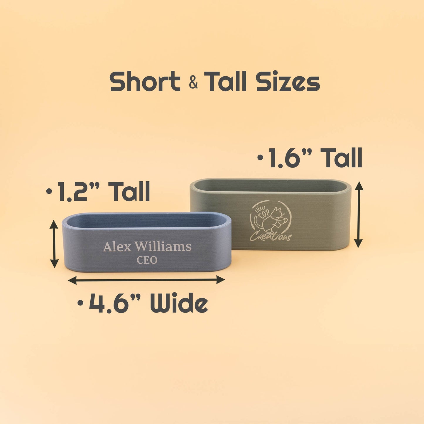 Custom Business Card Holder