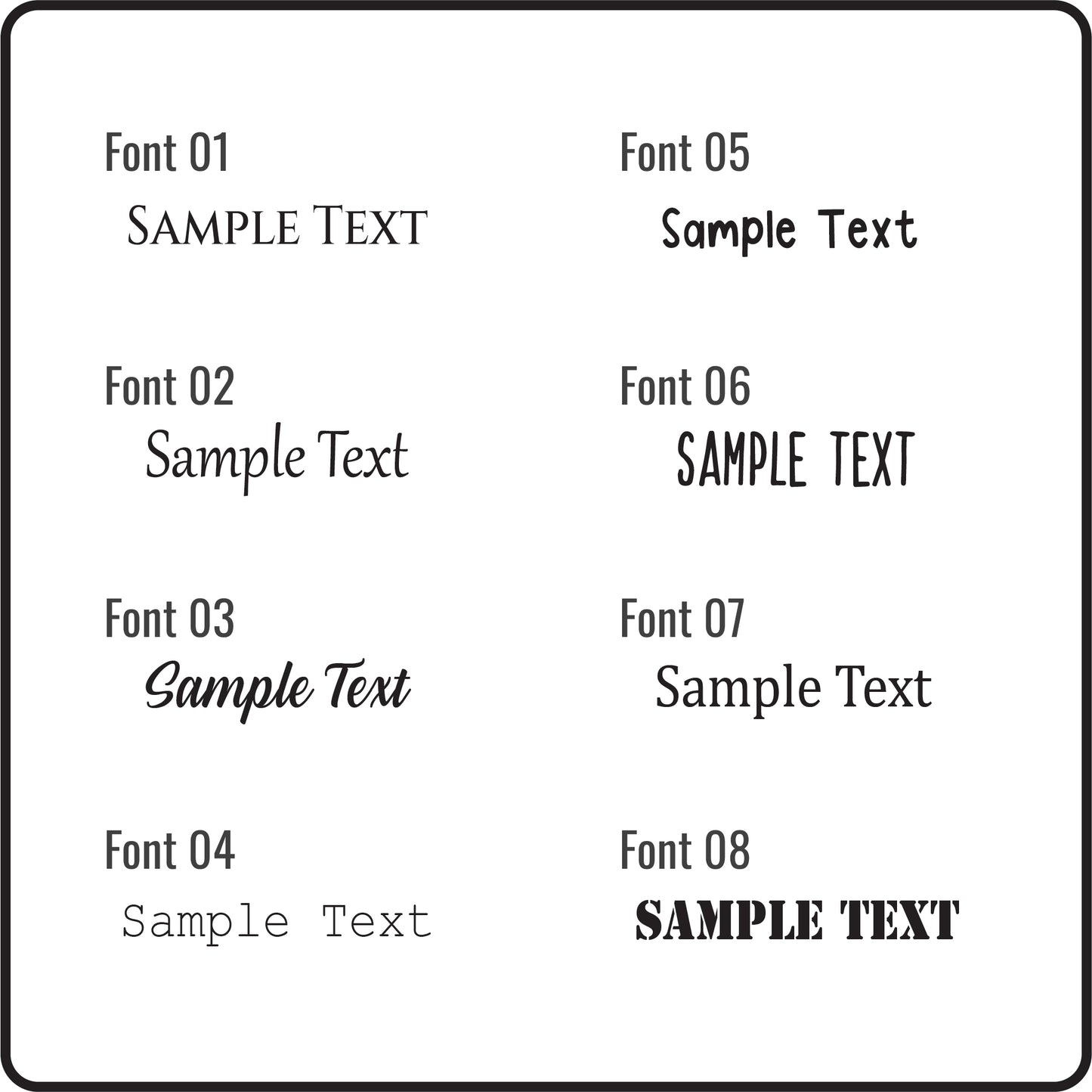 Custom Business Card Holder