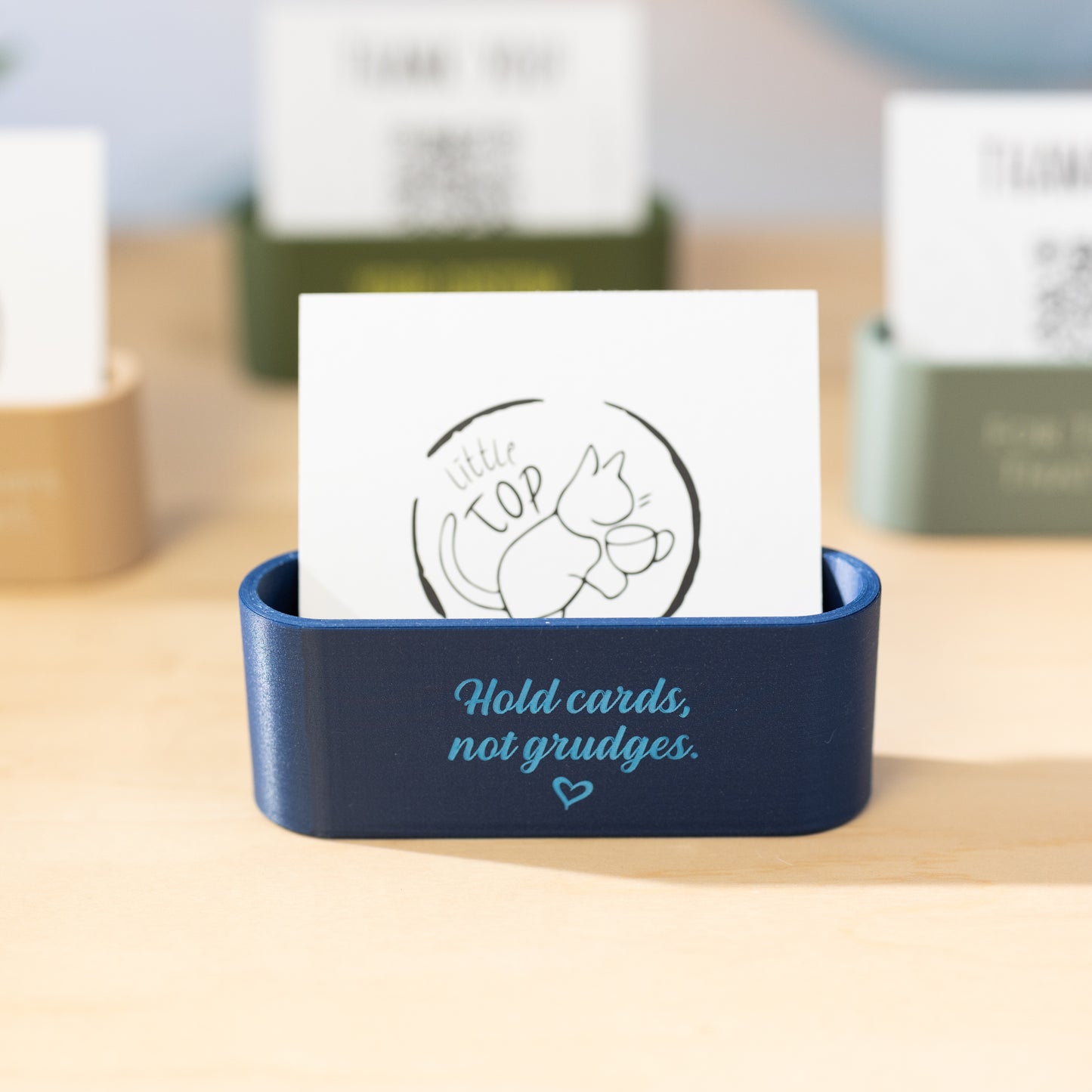 Custom Business Card Holder