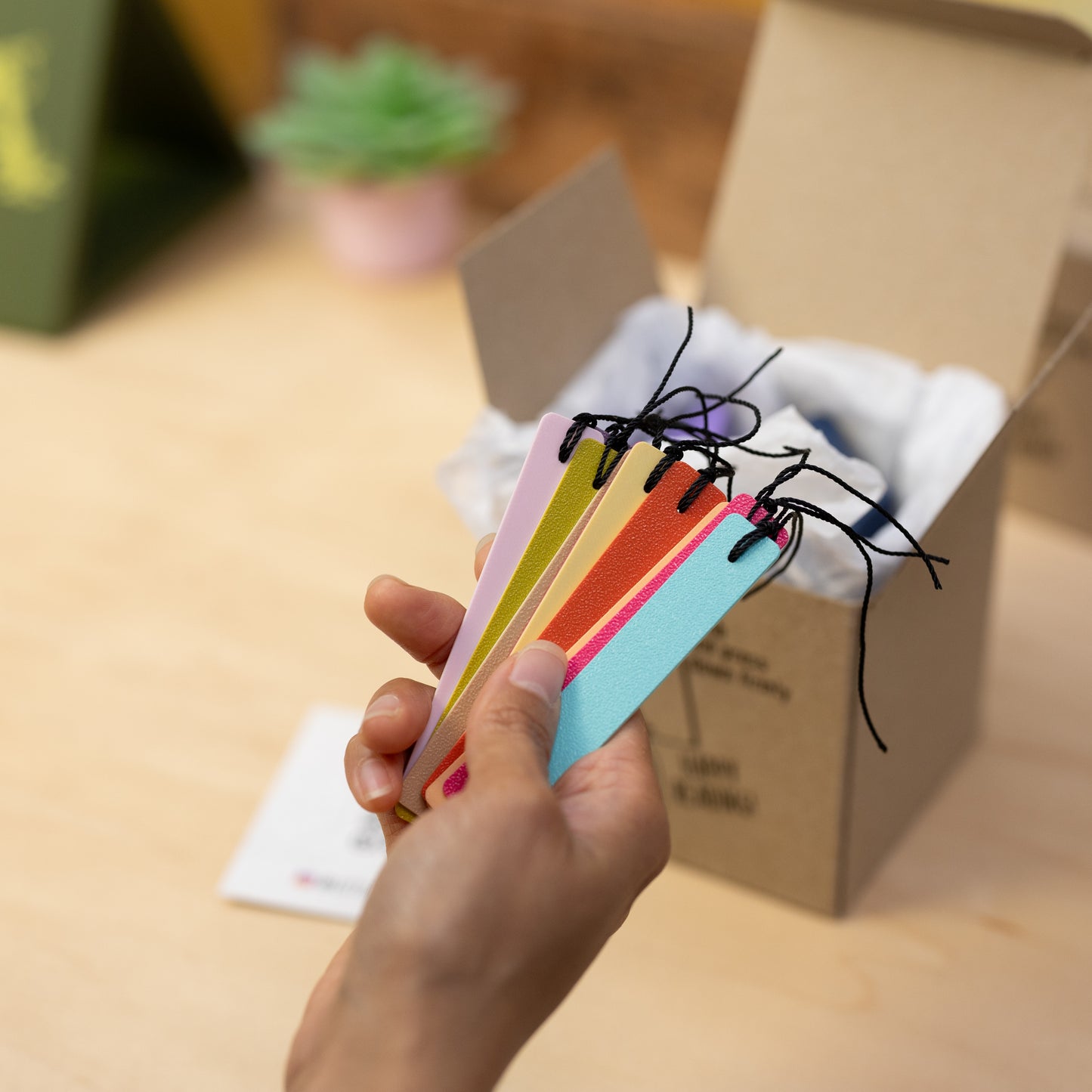 Set of 12 Reading Themed Thumb Book Page Holders