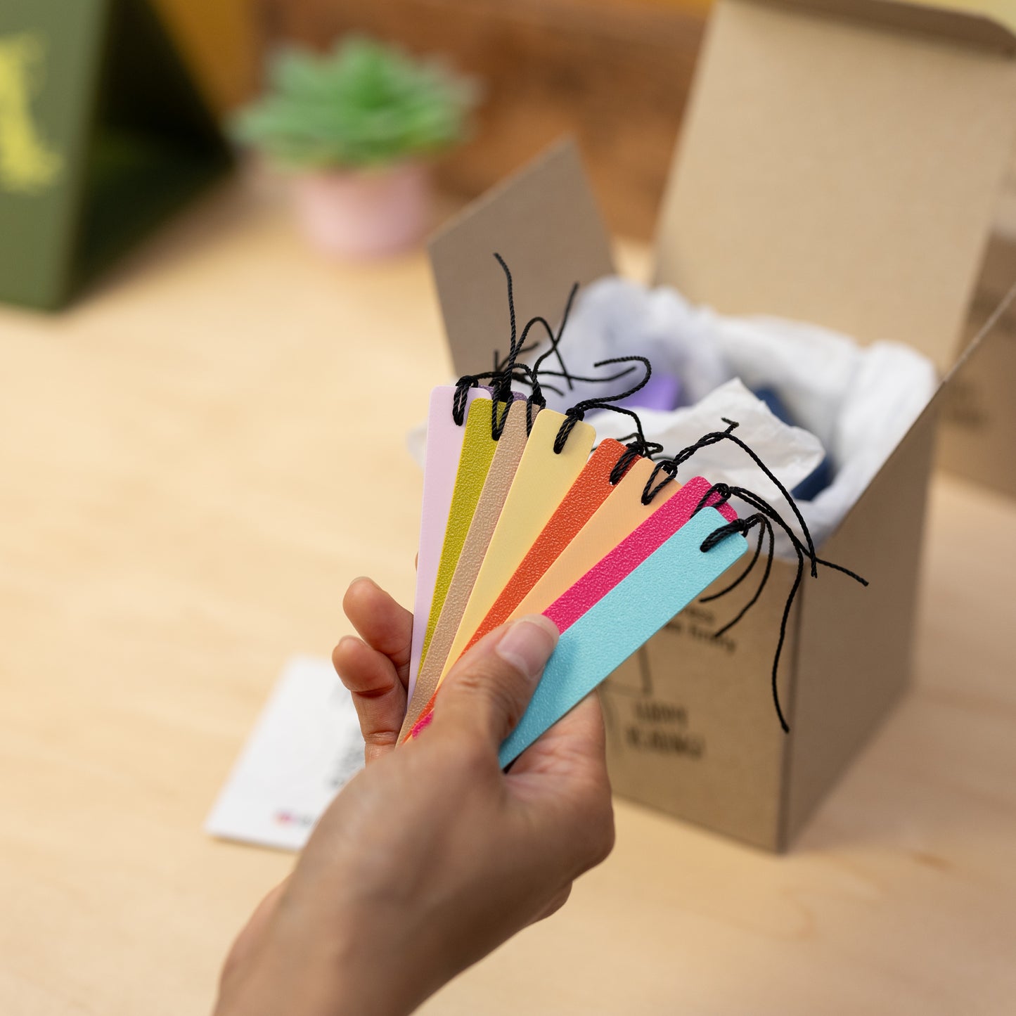 Set of 12 Reading Themed Thumb Book Page Holders