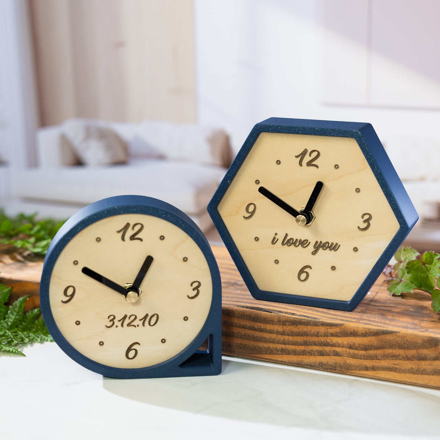 Personalized Desk & Wall Silent Clock