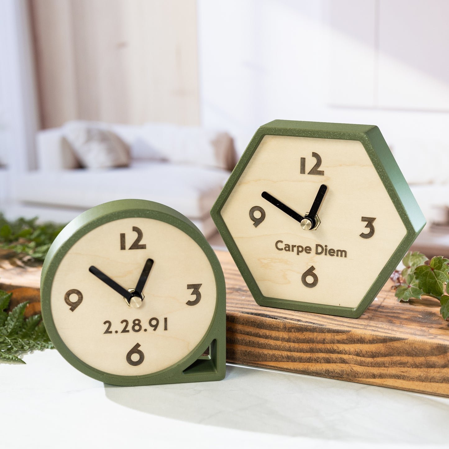 Personalized Desk & Wall Silent Clock