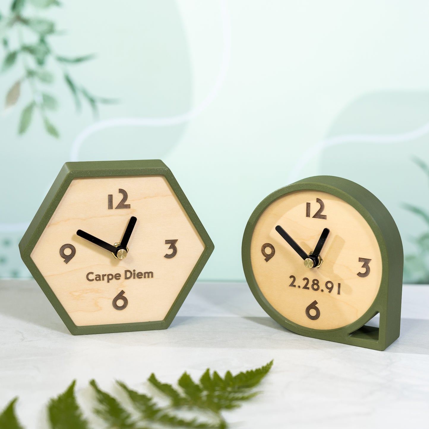 Personalized Desk & Wall Silent Clock
