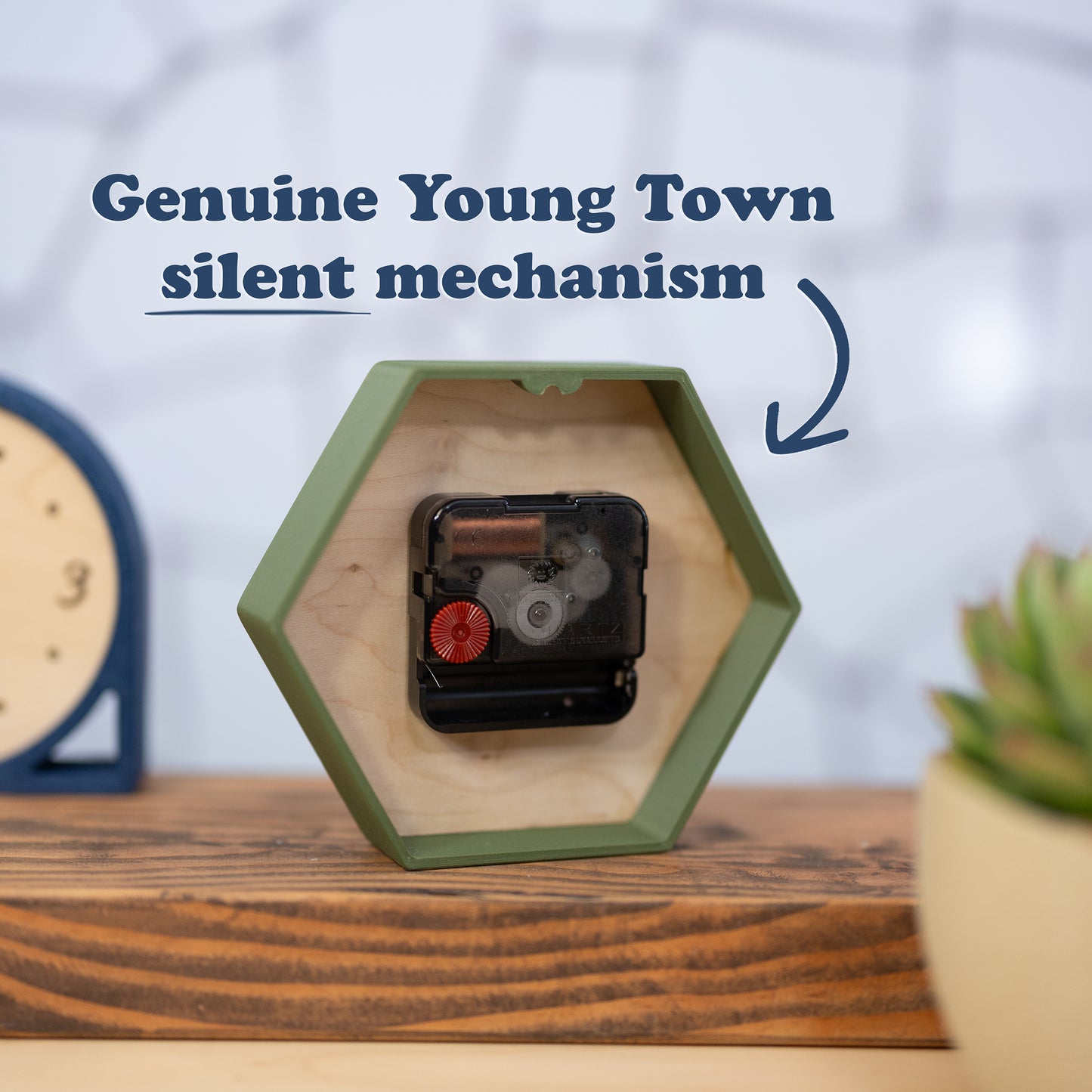 Personalized Desk & Wall Silent Clock