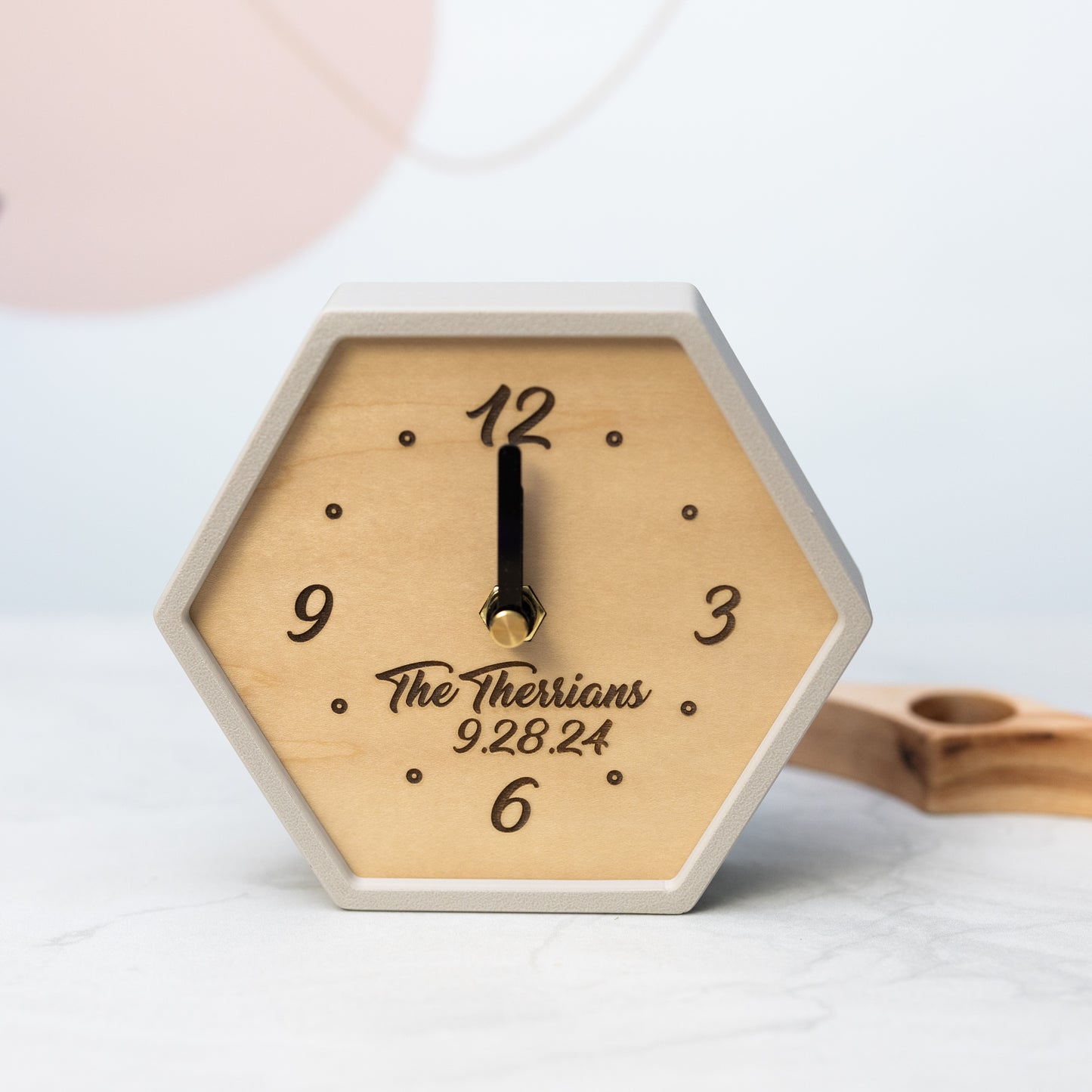 Personalized Desk & Wall Silent Clock