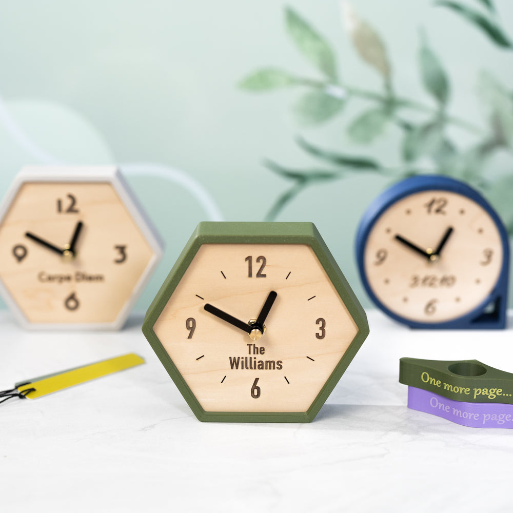 Personalized Desk & Wall Silent Clock