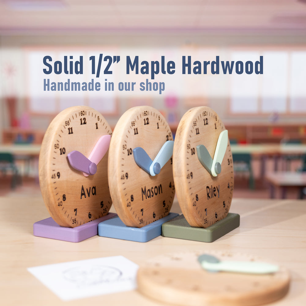 
                  
                    Solid Wood Play Clock
                  
                