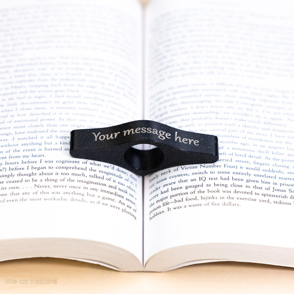Personalized Book Page Holder