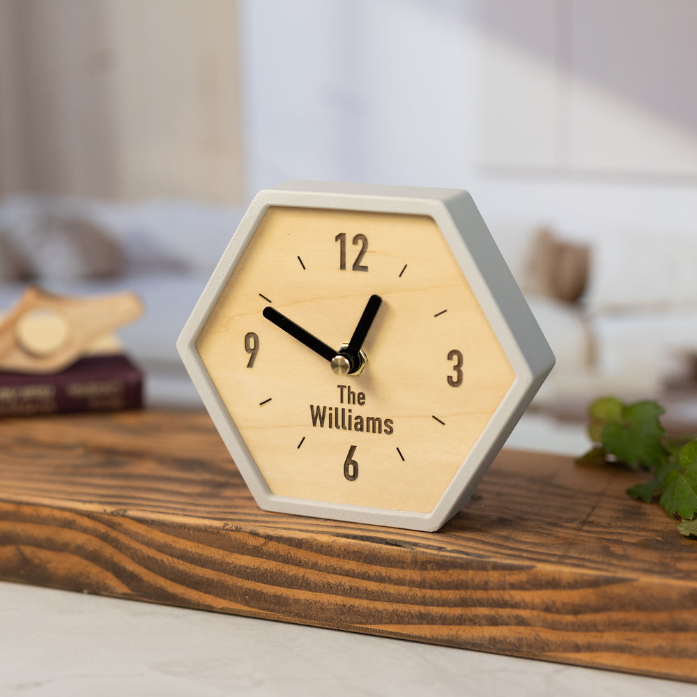 
                  
                    Personalized Desk & Wall Silent Clock
                  
                