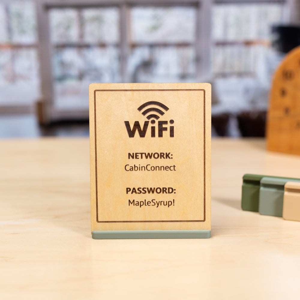 
                  
                    WiFi Password Sign
                  
                