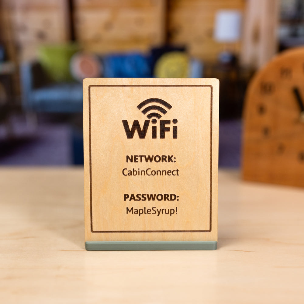 
                  
                    WiFi Password Sign
                  
                