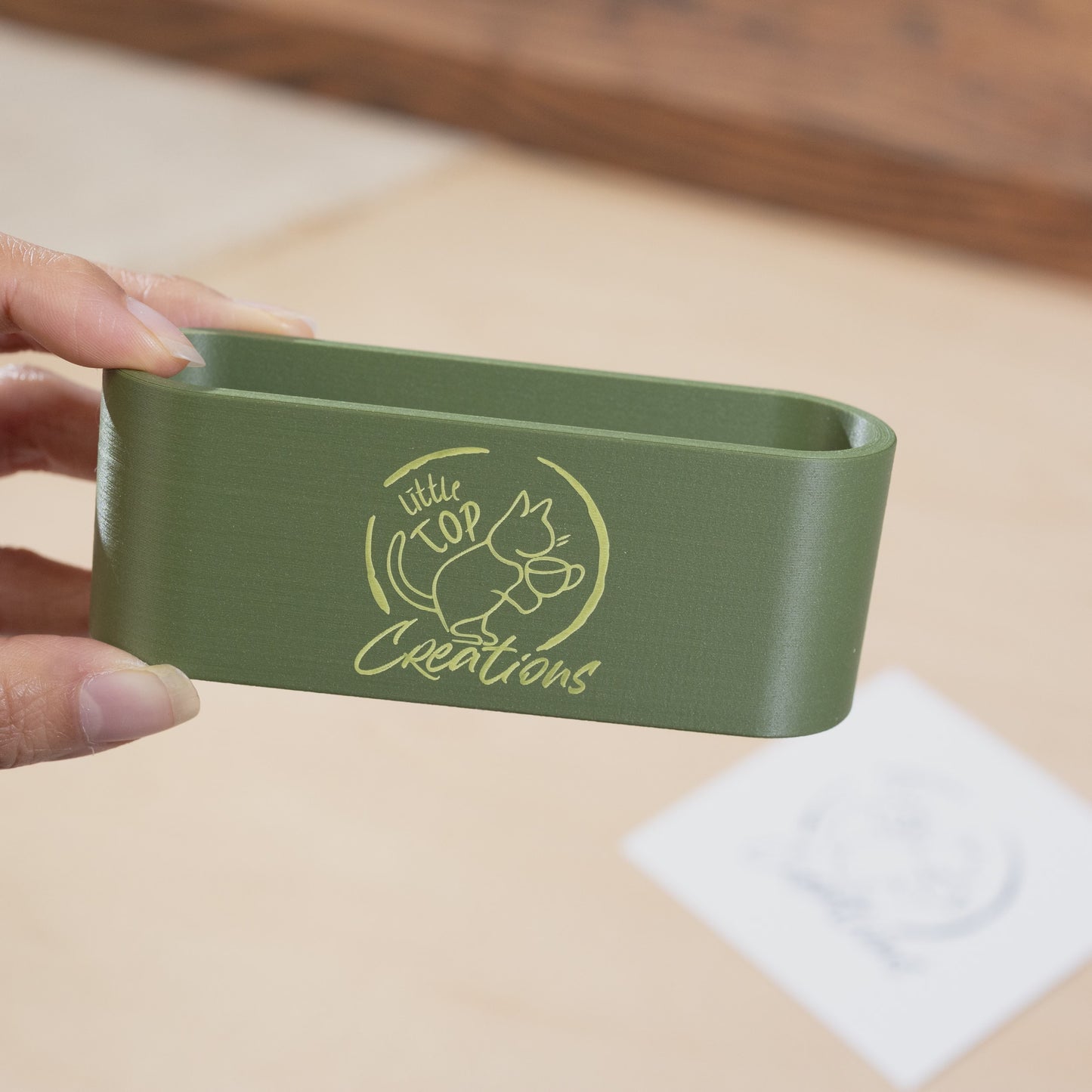 Custom Business Card Holder