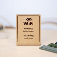 WiFi Password Sign