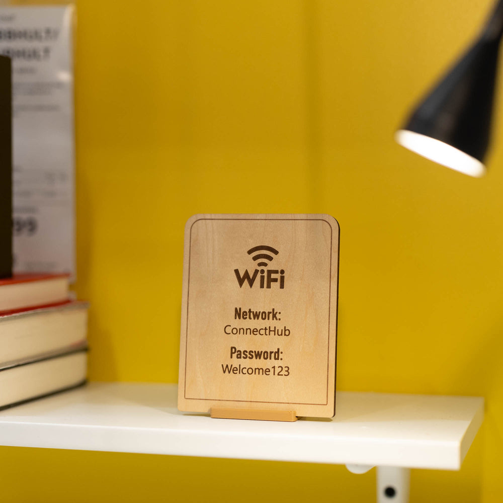 
                  
                    WiFi Password Sign
                  
                