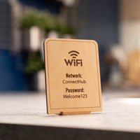 WiFi Password Sign