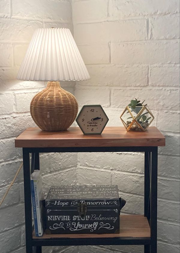 Customer photo: Custom Engraved Desk and Wall Clock